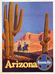 Perceval Don, Arizona Santa Fe, poster