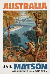 Macoullard Louis, Australia Sail Matson, poster