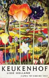 Rutz Victor, Keukenhof, 1957, poster