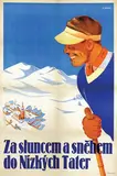 Stibrányi, For sun and snow to the Low Tatra, poster