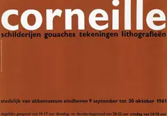 Crouwel Wim, corneille, 1961, poster