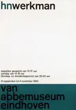 Crouwel Wim, hnwerkman, 1963, poster