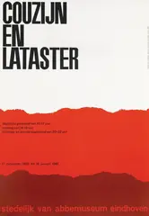Crouwel Wim, Couzijn en Lataster, 1960, poster