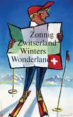 Monnerat Pièrre, Zonnig Zwitserland Winters Wonderland, 1956, poster