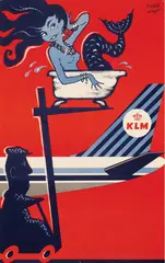 KLM by Wright Mitchell, poster, sold Jun 2009