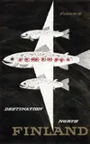 Bruun Erik, Finnair Destination North Finland, poster