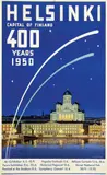 Forsström G., Helsinki 400 Years, 1950, poster