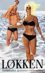 Thorsdal, Lokken Dänemarks grössest nordseebad, poster