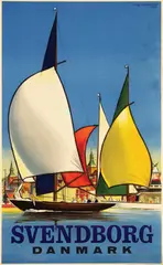 Rasmussen Aage, Svendborg Danmark, 1963, poster