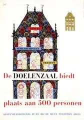 Goldsteen Arthur, De Doelenzaal, poster