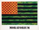 Johns Jasper, Moratoriom, 1969, poster