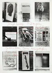 Beuys Joseph, Multiples Bücher und Kataloge, 1973, poster