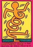 Haring Keith, Montreux Festival de Jazz, 1983, poster