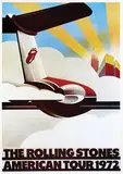 Pashe John, The Rolling Stones American Tour, 1972, poster