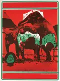 Dale Des, Albert Hall Hendrix Move, 1967, poster