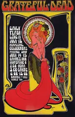 Massé Bob, Greatfull Dead, 1967, poster