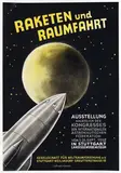 Römer Hans von, Raketten und Raumfahrt, 1952, poster