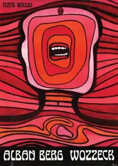 Lenica Jan, Alban Berg Wozzeck, 1964, poster