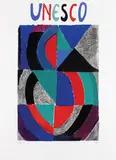 Unesco by Sonia Delaunay, poster, sold Jun 2009