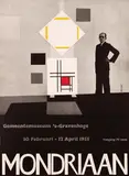 Master Bertram, Mondriaan, 1955, poster