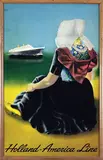 Dullaart Alphons, Holland-America Line, 1950, poster