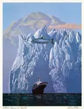 McLean Wilson, Holland America to Alaska, 1982, poster