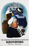 Sikker-Hansen Aage, The Maritime and Commercial Museum of Kronborg, 1948, poster