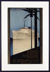 Stein Johann A.W. von, Rotterdamsche Lloyd, 1931, poster