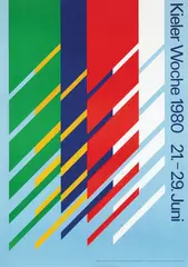 Widmer Jean, Kieler Woche, 1980, poster