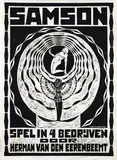 Wijnman Wim, Samson Spel in 4 bedrijven door Herman van den Eerenbeemt, poster