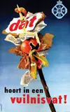 Mettes Frans, ANWB dat hoort in een vuilnisvat, poster
