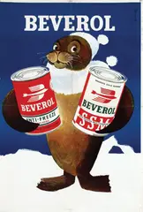 Mettes Frans, Beverol Anti-Freeze Beverwijk, 1963, poster