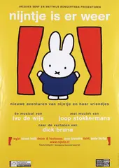 Bruna Dick, nijntje is er weer, 2004, poster