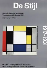 Crouwel Wim, De Stijl, 1982, poster