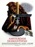 Doeve Eppo, Amsterdam Diamantstad, 1949, poster