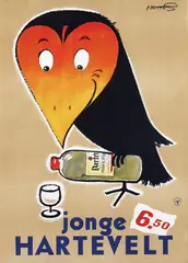Mettes Frans, jonge Hartevelt, 1953, poster