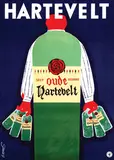 Mettes Frans, Hartevelt zeer oude genever, 1961, poster