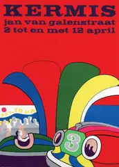 Bons Jan, Kermis jan van galenstraat, poster