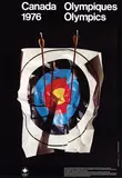 Ayot Pierre, Olympic Games Canada, 1976, poster