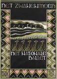 Schaik Toer van, het Nationale Ballet het Zwanenmeer, 1972, poster