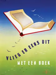 Os Koen van, Vlieg er eens uit met een boek, 1951, poster