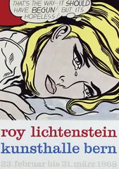 Lichtenstein Roy, roy lichtenstein bern, 1968, poster