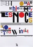 Monguzzi Bruno, Oskar Schlemmer, 1988, poster