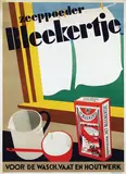 Molenaar Arnold J., zeeppoeder Bleekertje, poster