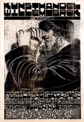 Lebeau Chris, Kunsthandel Willem Brok, 1925, poster