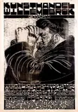Lebeau Chris, Kunsthandel Willem Brok, 1925, poster