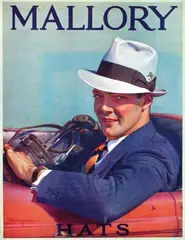 R.C. Kaufmann, Mallory Hats, poster