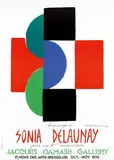 Sonia Delaunay by Sonia Delaunay, 1975, poster, sold Nov 2008