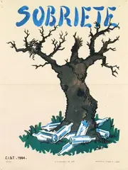 M.G. Charpenet, Sobriete, 1983, poster