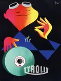 Arthur Zelger, Tyrolit Schleifmittelwerke, poster